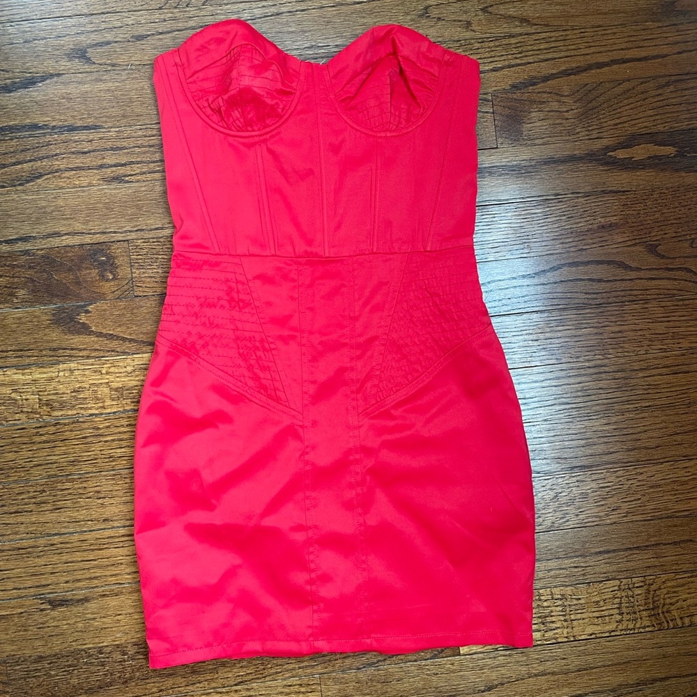 Red Corset Dress